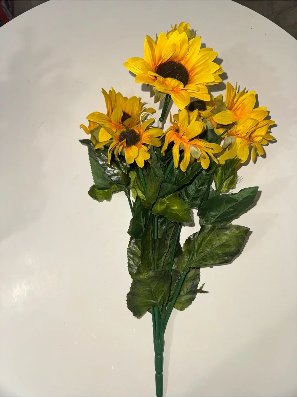 Hobby Lobby Bright Yellow Sunflower Faux Floral Stems